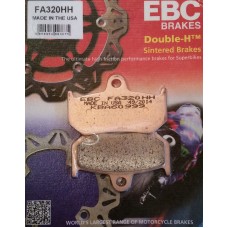 EBC Brakes Double-H Sintered Superbike Brake Pads Rear - FA320HH EBC Brakes Double-H Sintered Superbike Brake Pads Rear - FA320HH